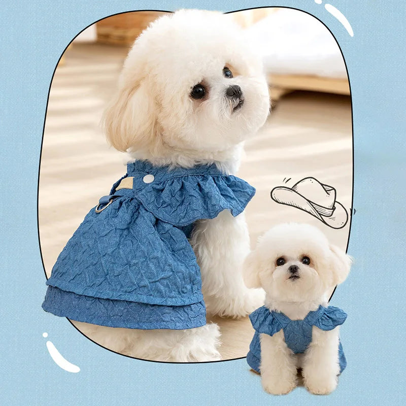 Cute Dog Girl Dresses for Spring & Summer