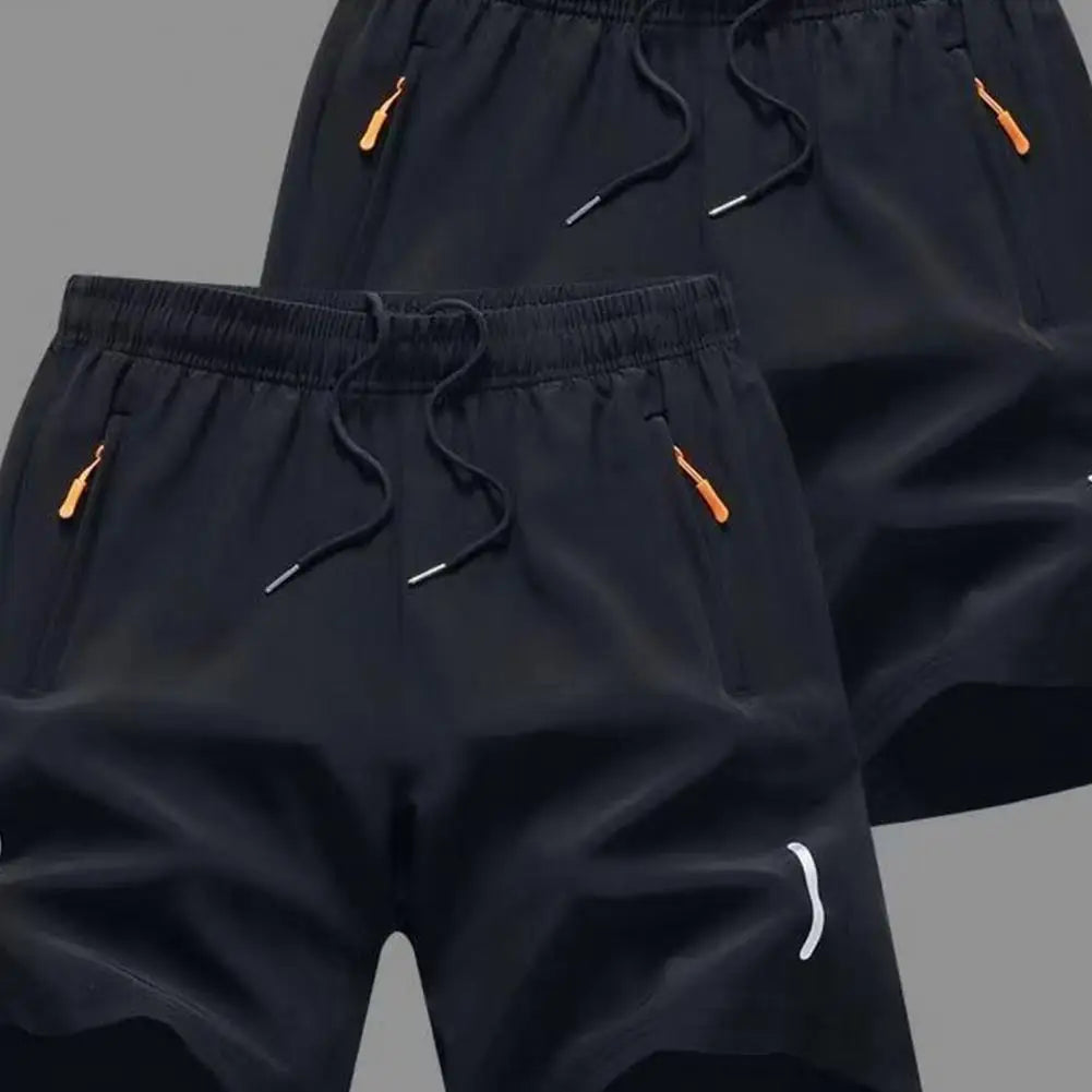 Men's Plus Size Ice Silk Shorts – Cool Summer Wear