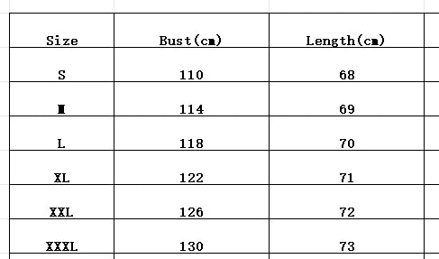 Size chart for PearlEdge™ Pearl-Button Chic Shirt showing bust and length measurements in centimeters.