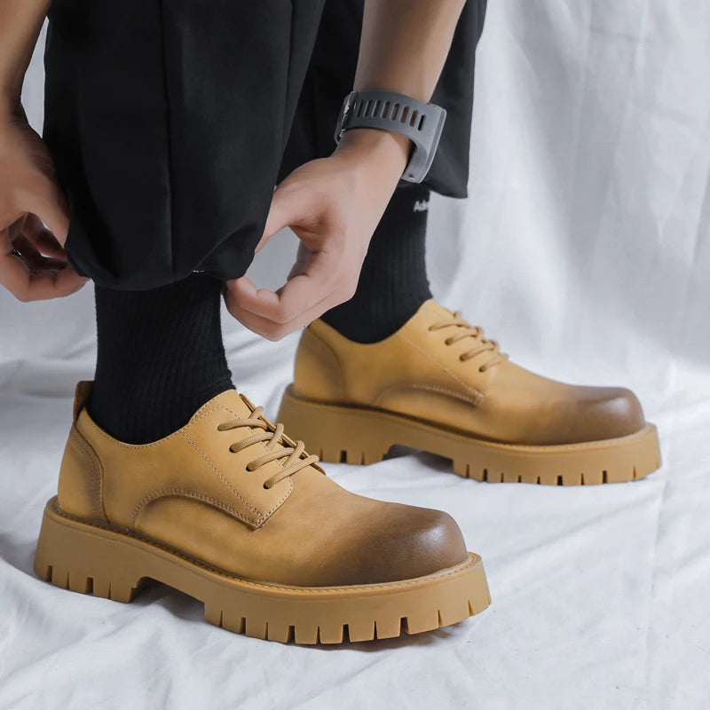 Monarch Platform Derby Shoes