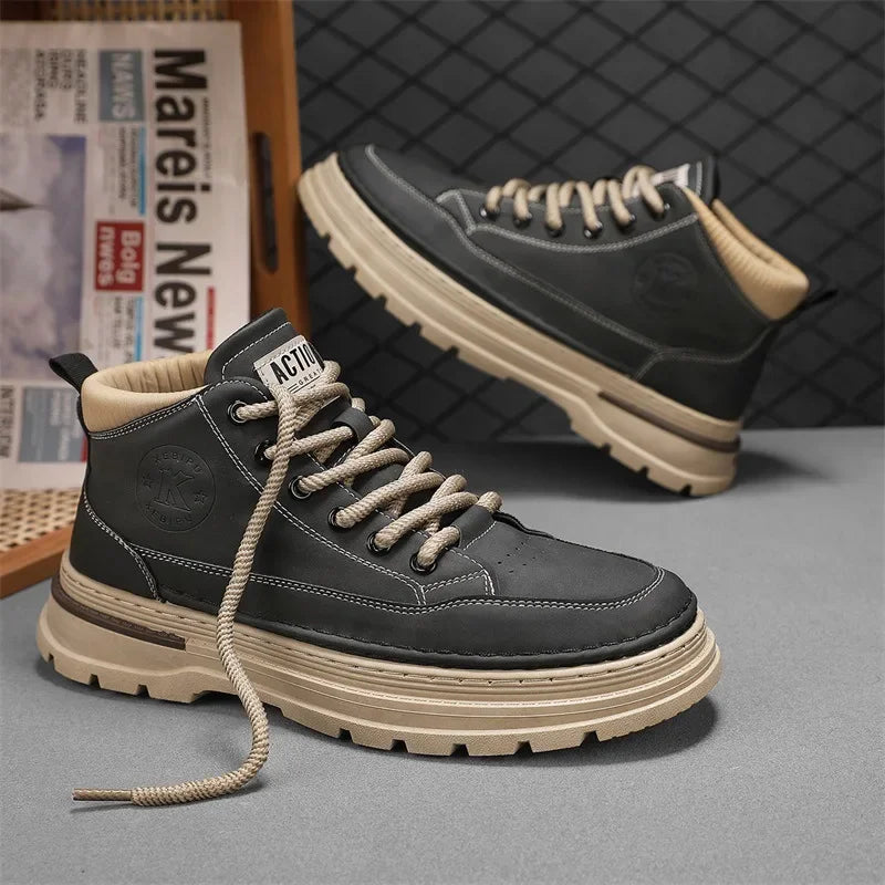 Fashion High-Top Casual Men’s Boots