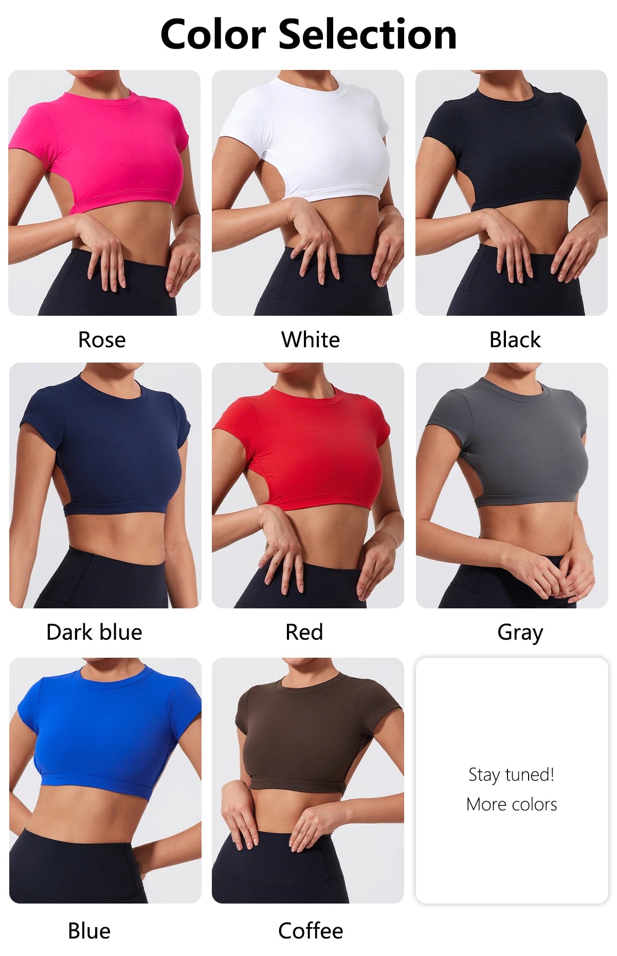 Women's Workout Crop Top