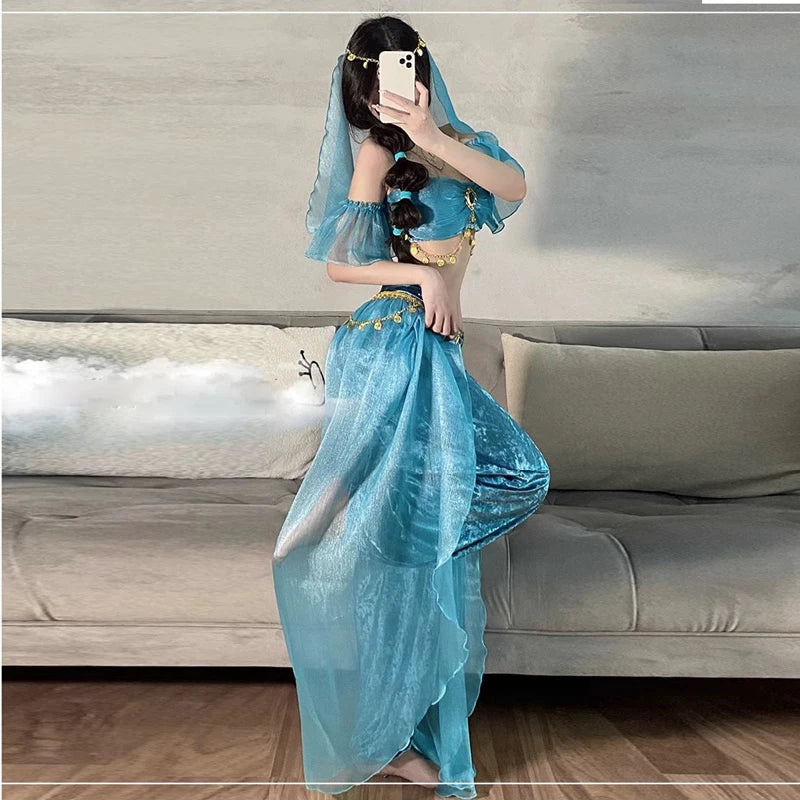 Egyptian Queen Belly Dance Costume Set