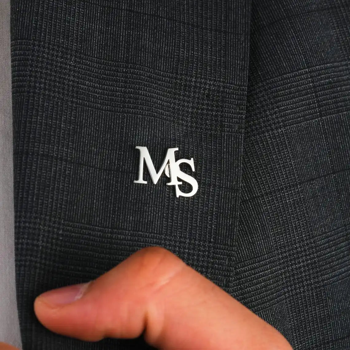 Skyrim Custom Initials Brooch Stainless