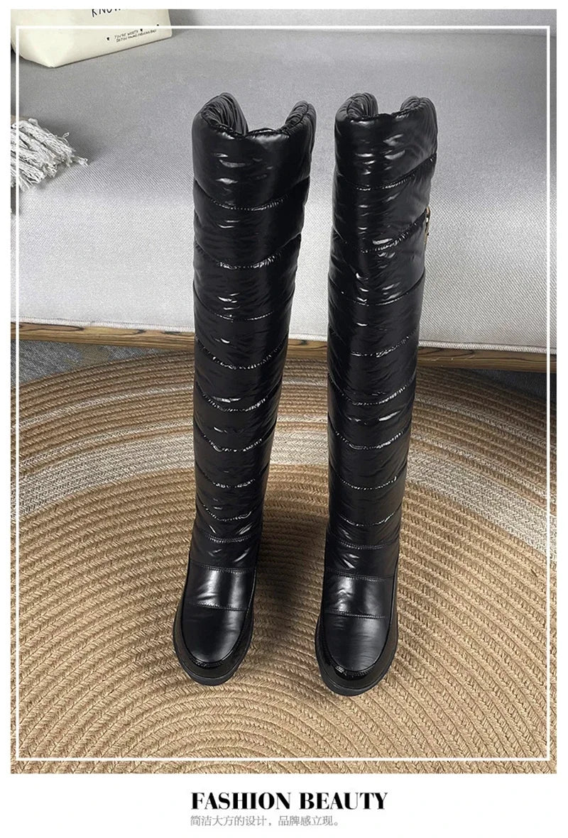 Women Wedge Boots – 2025 Winter