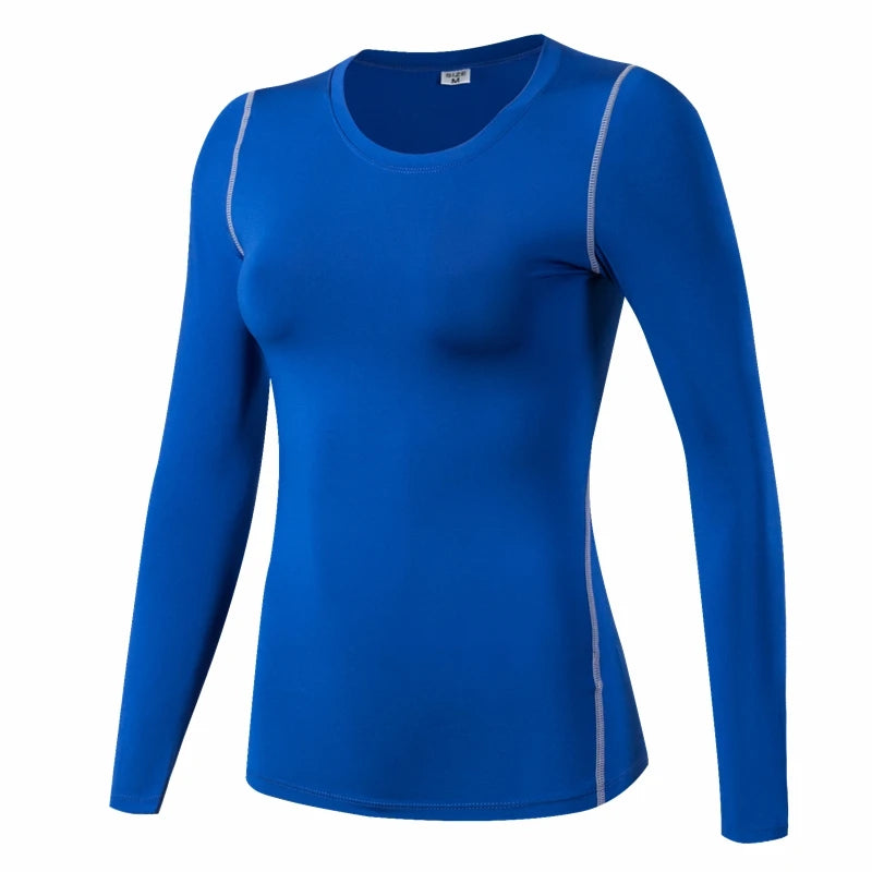Women Long Sleeve Quick Dry Yoga Top