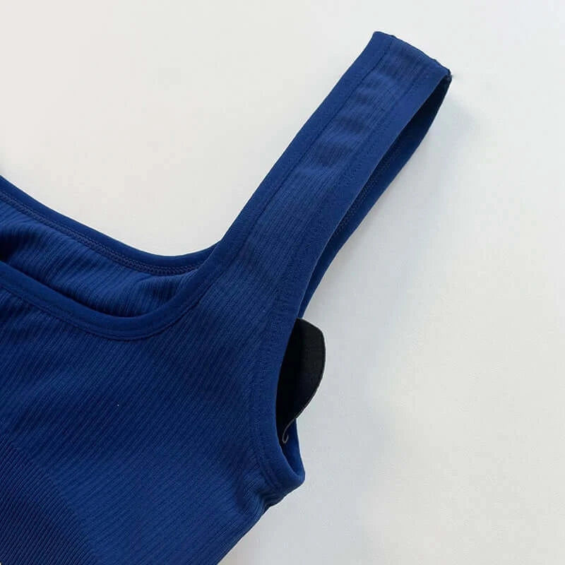 حمالة صدر يوغا مبطنة بدون درزات للنساء