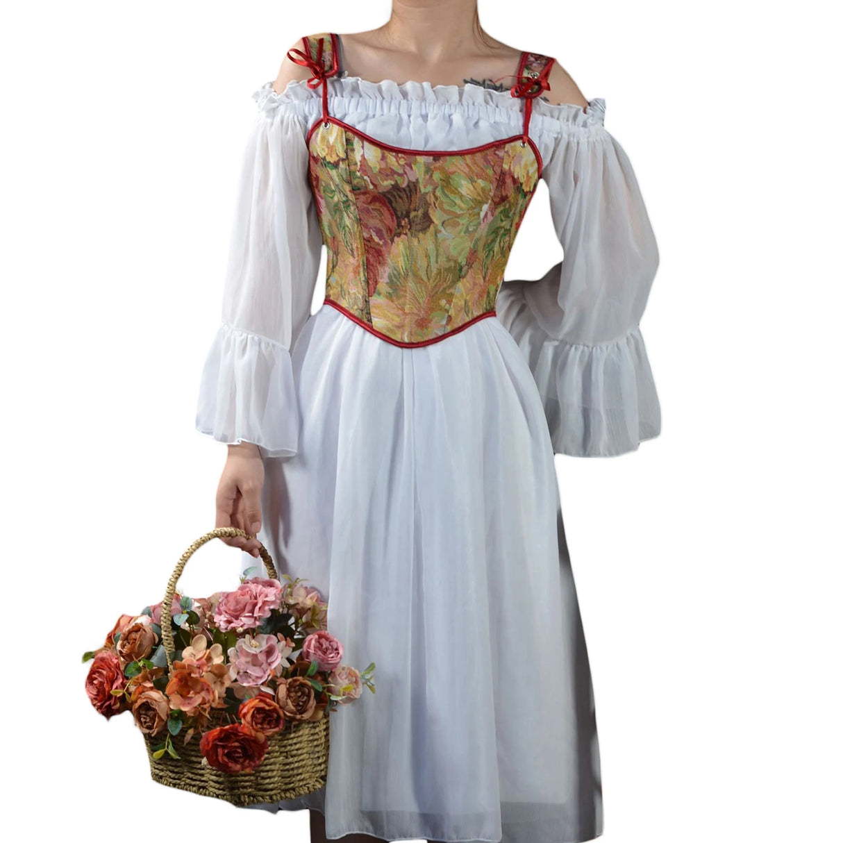 قميص داخلي نسائي مشد مزهر