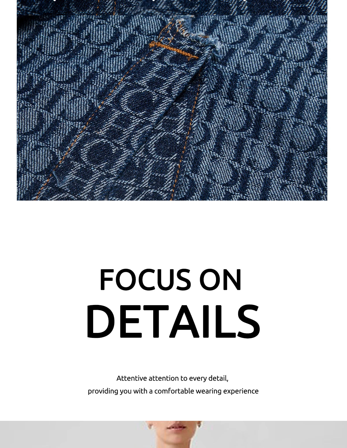 معاطف جينز نسائية أنيقة مع جيوب