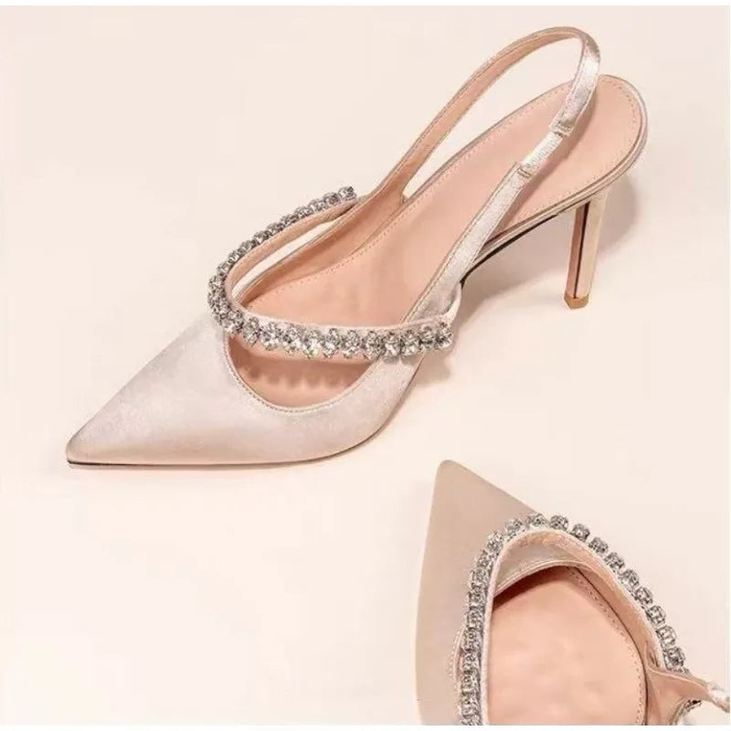 Crystal Grace Stiletto Heels