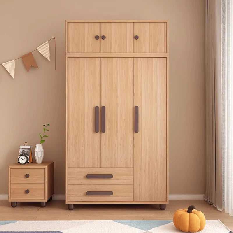 Wooden Storage Wardrobe Cabinet