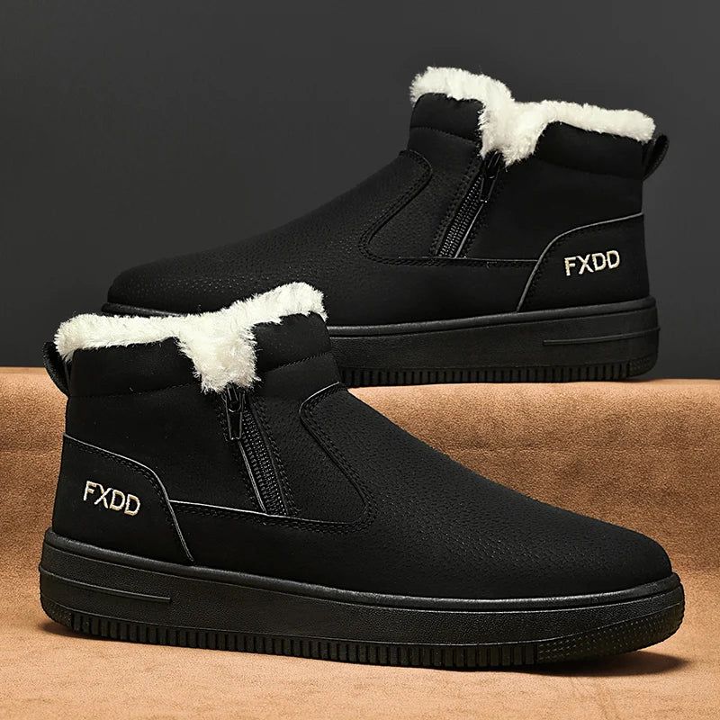 أحذية المطر الخارجية ذات النعل السميك للنساء