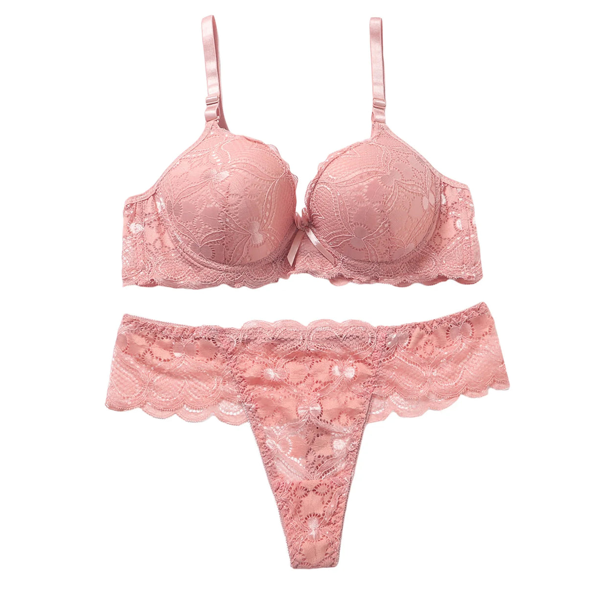 طقم جوارب نسائية من الدانتيل المزهر