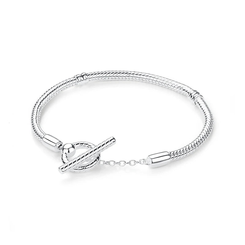 925 Sterling Silver Charm Bracelet