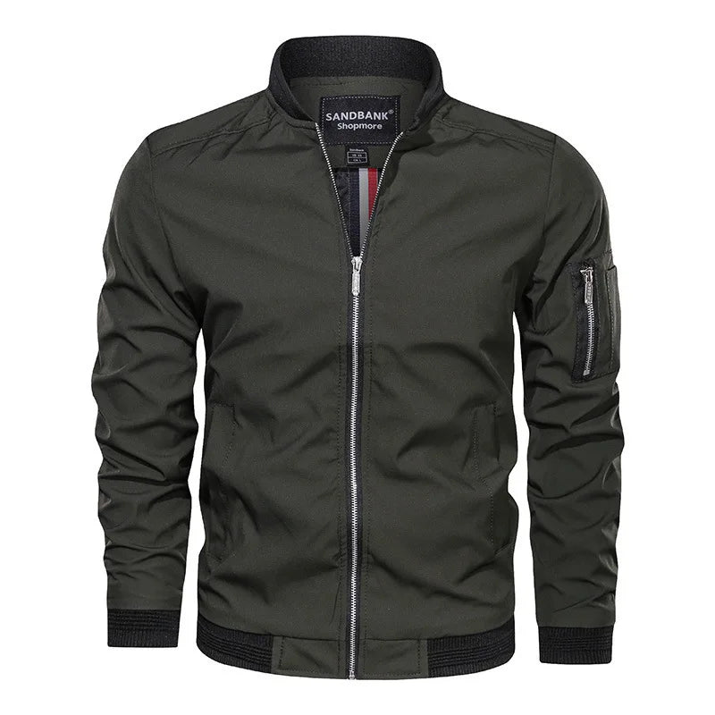 Men's Plus Size Bomber Jacket – 7XL Y2K Style
