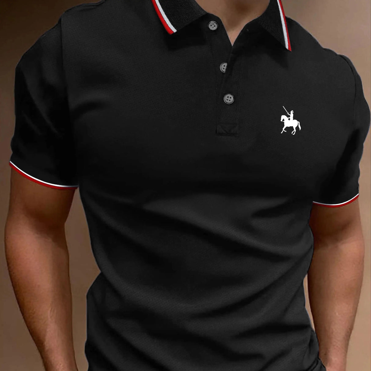 Men Summer Cotton Polo Shirt