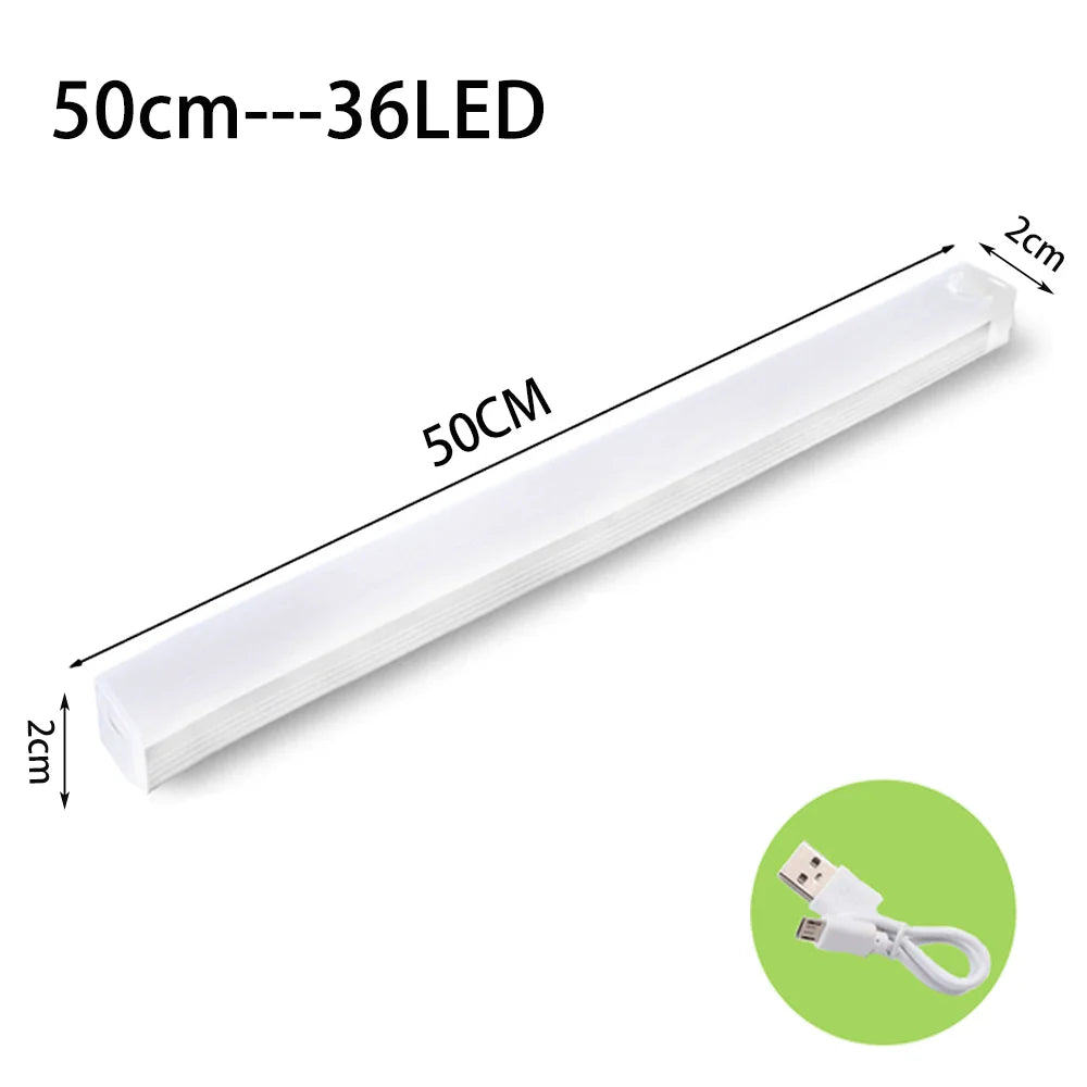 LED Motion Sensor Night Light – Type-C Rechargeable