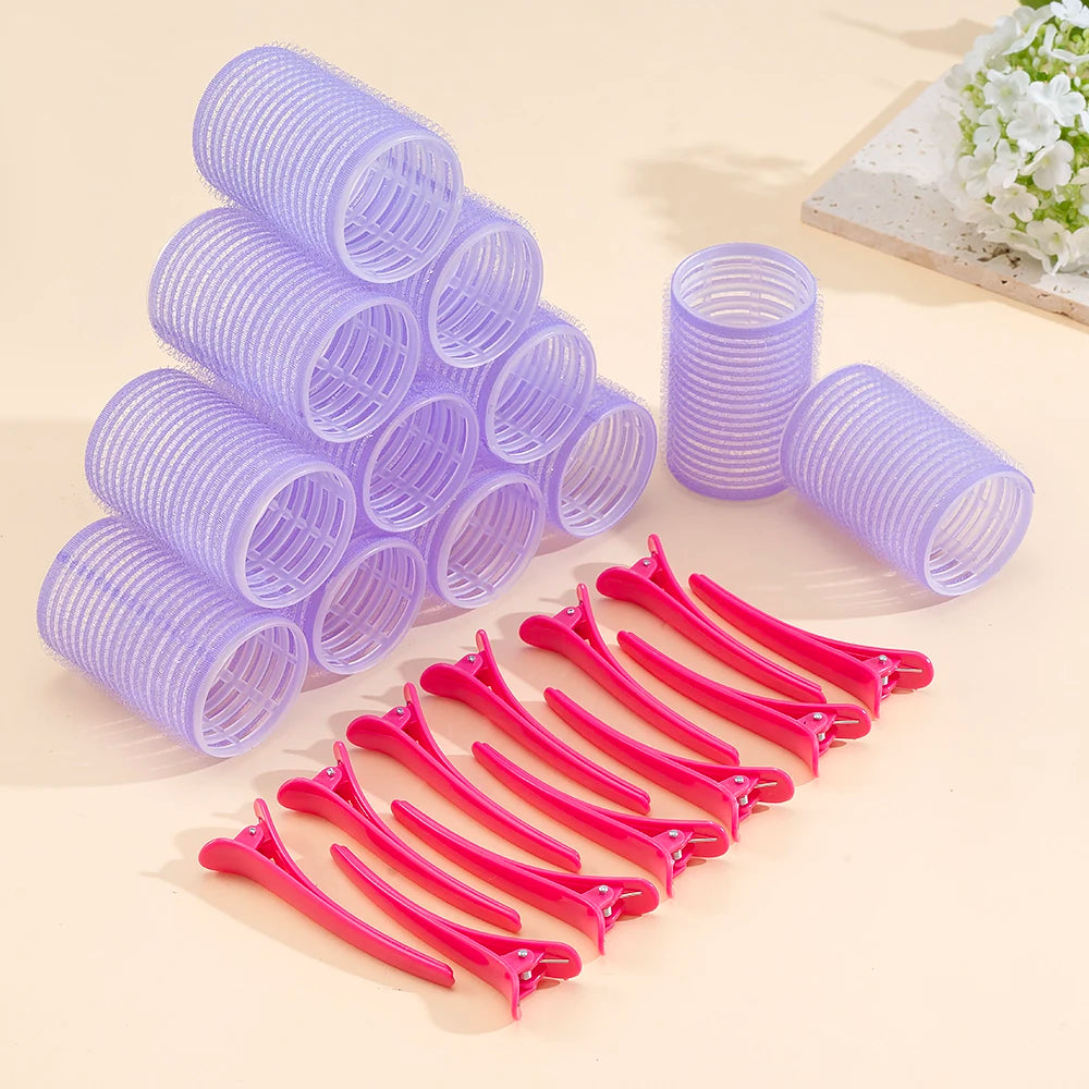 Self-Grip Hair Rollers – 24 Piece Set