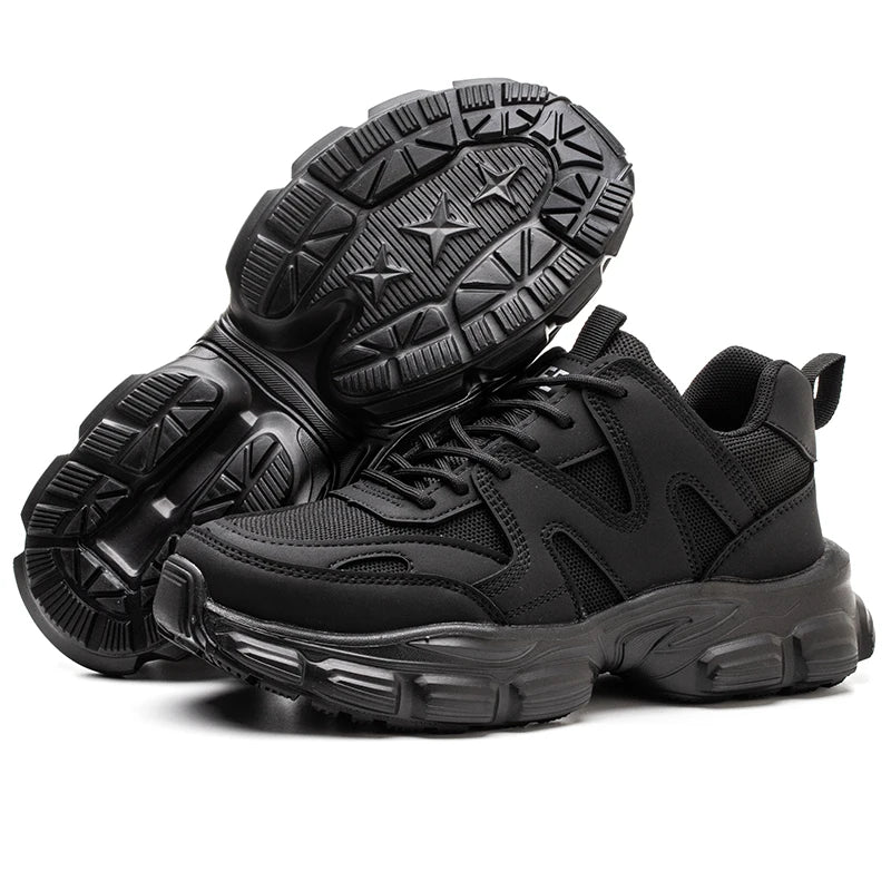 أحذية أمان نسائية مقاومة للماء بأصابع فولاذية