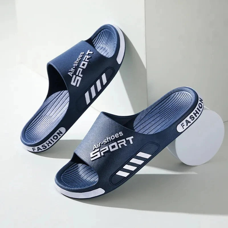 Men PVC Soft Sole Casual Beach Slides
