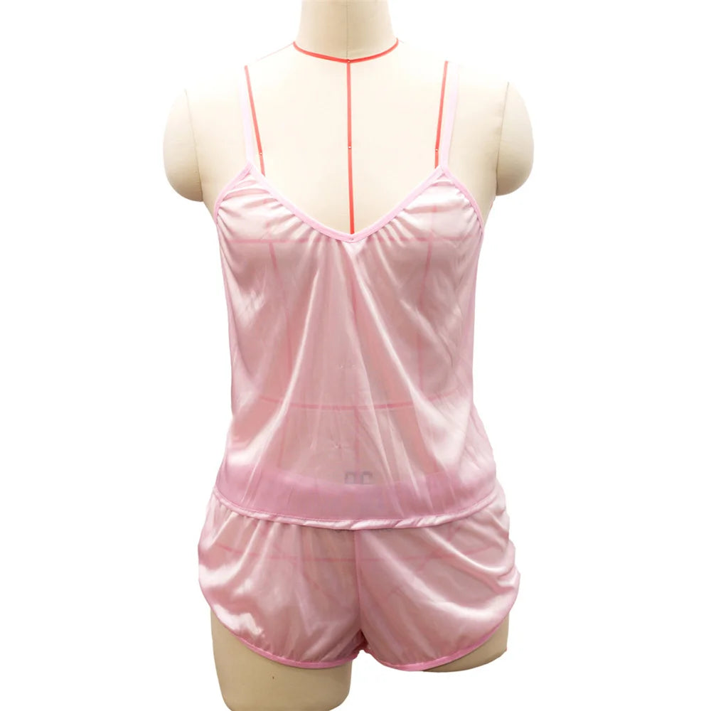Luna Satin Lounge Set