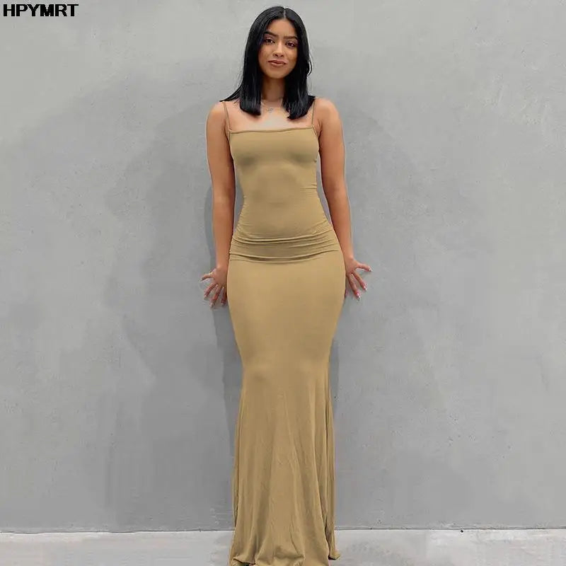 Luxe Satin Slip Maxi Dress