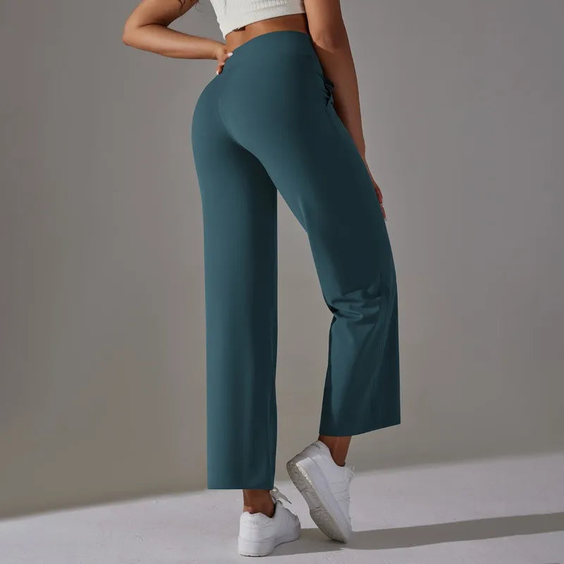 Women Seamless High Waist Wide Leg Leggings