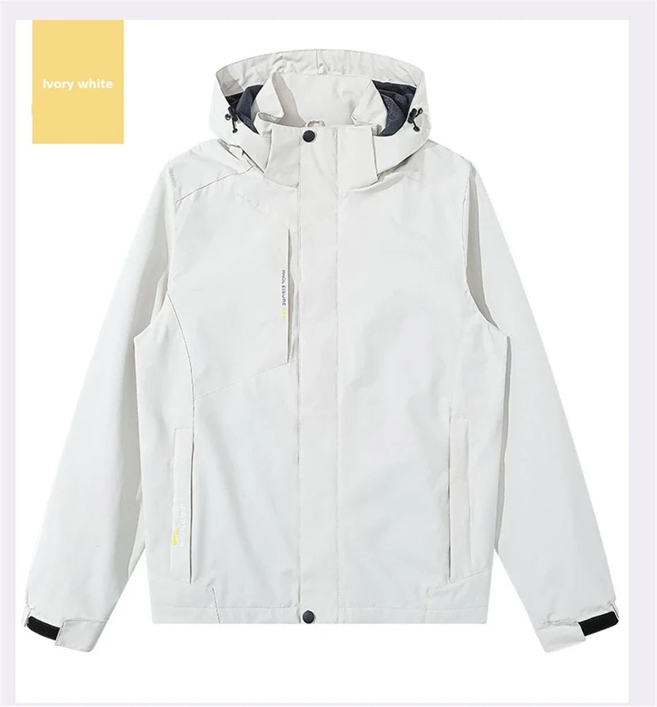 سترة واقية من الرياح مقاومة للماء للرجال بمقاسات كبيرة