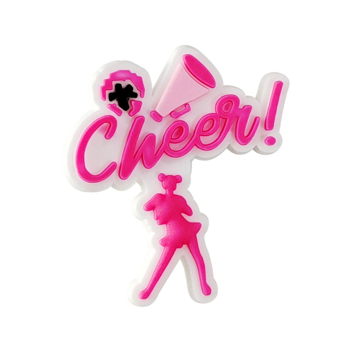 Women Cheerleader Shoe Charms Accessories