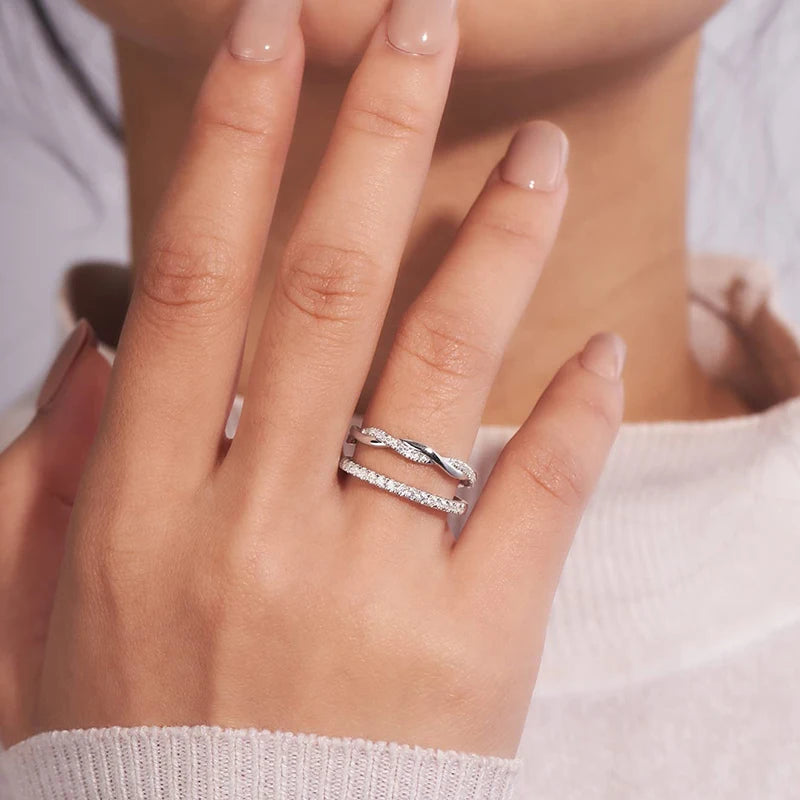 Sterling Silver Wedding Band Ring