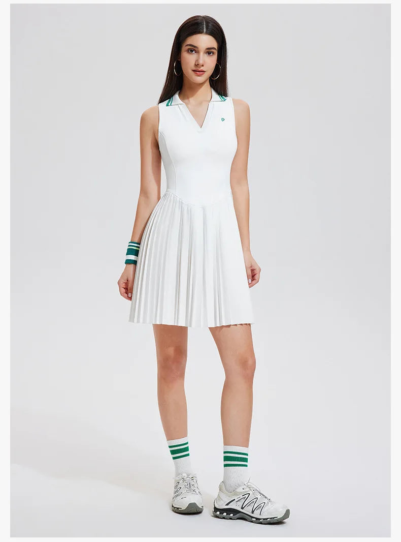 فستان بولو تنس جولف نسائي