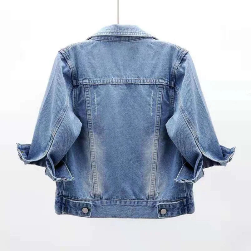 Women’s Vintage Sleeveless Denim Vest