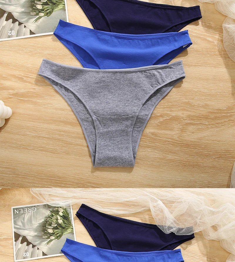Women Cotton Panties Set (5pcs)