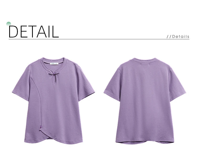 Women Curved Slim Fit Tee