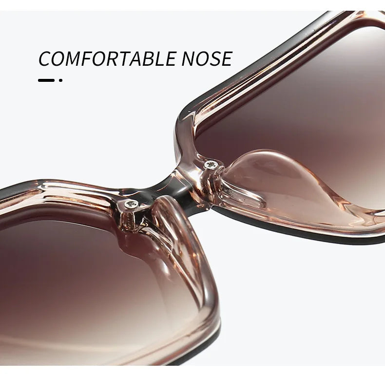 Luxury Oversized Square Sunglasses