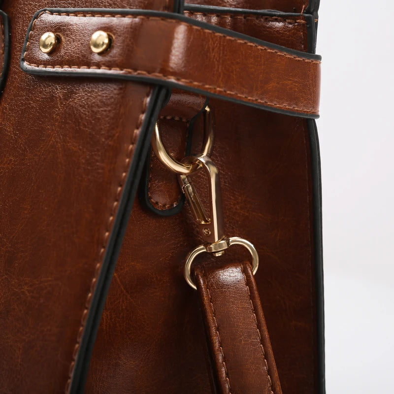Soft Leather Tote Bag