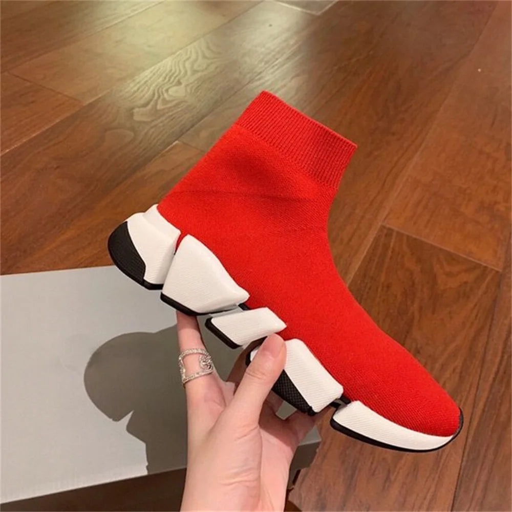 FlexKnit High Top Sneakers