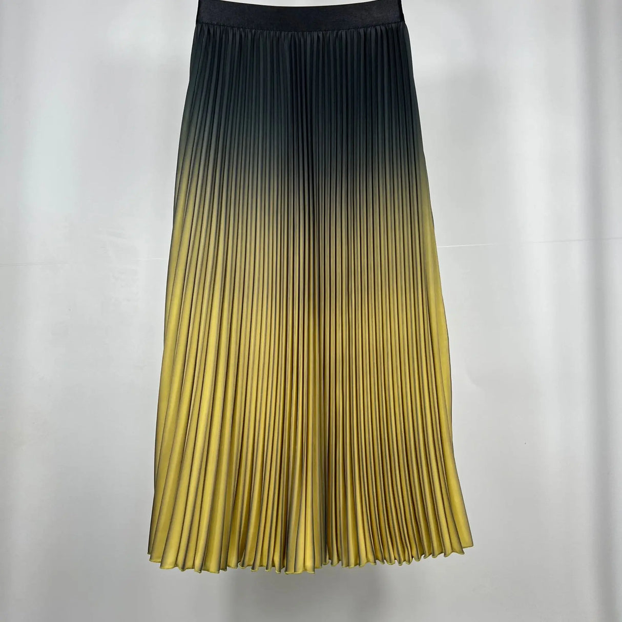 Women Gradient Pleated Skirt