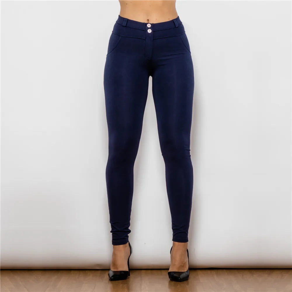Women Stretch Slim Pencil Pants