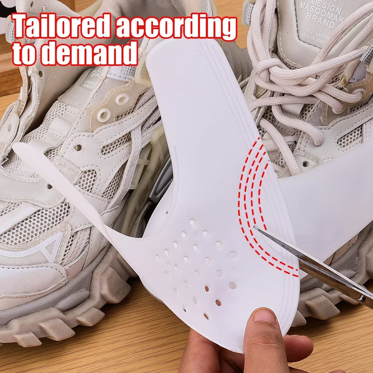 واقيات أصابع الأحذية النسائية المضادة للتجاعيد