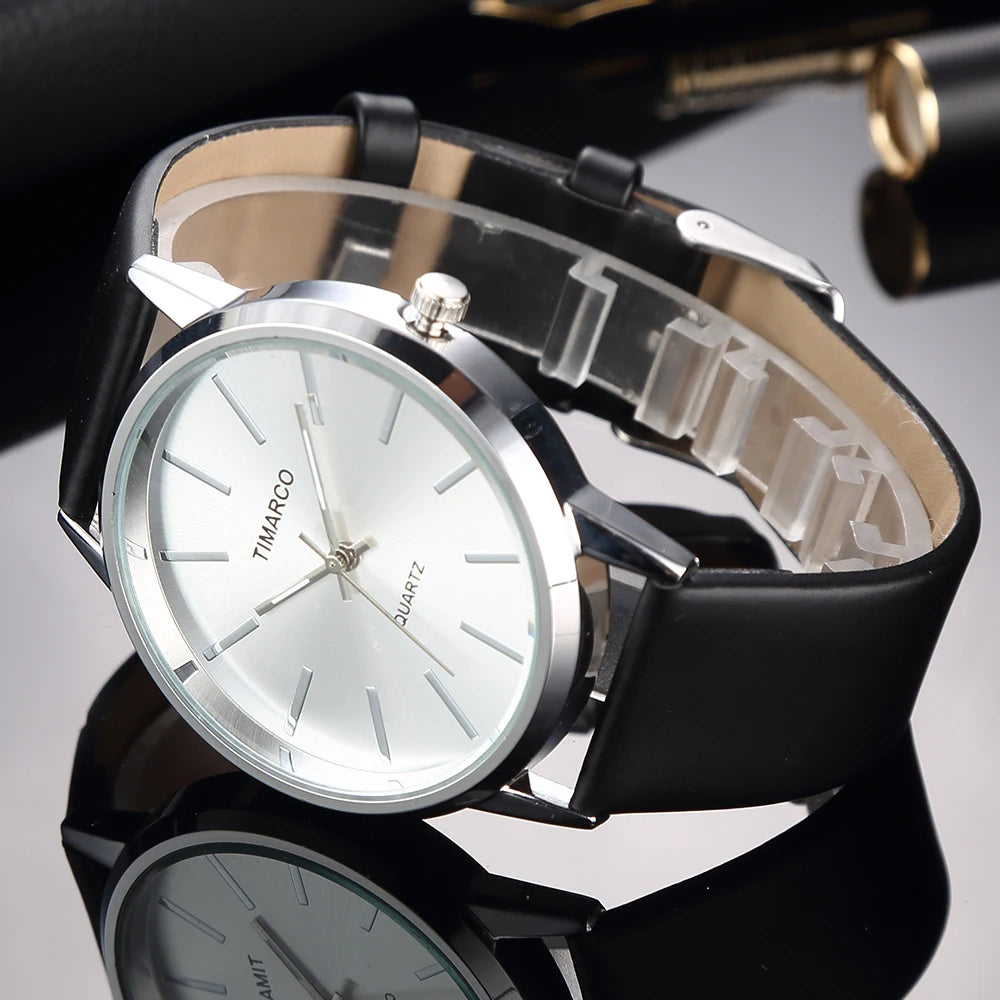 Women’s Minimalist Silver Quartz Watch