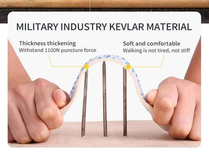 أحذية رياضية آمنة للعمل مصنوعة من أسلاك الفولاذ للرجال