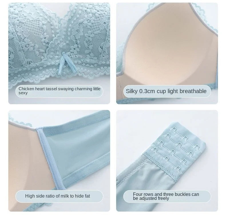 Women Ultra Thin Bra Set