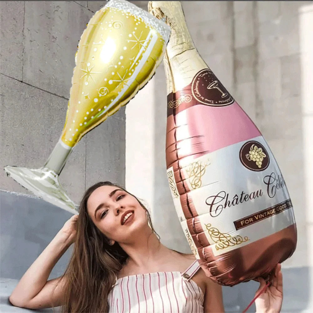 Big Champagne Foil Balloon