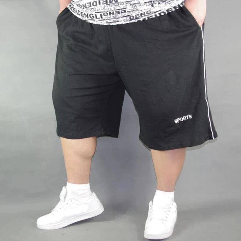 Men's Plus Size Blue Shorts – 10XL Big Fit