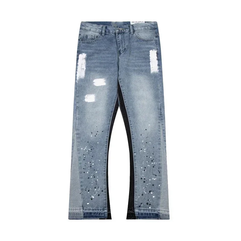 Retro Street Flare Jeans