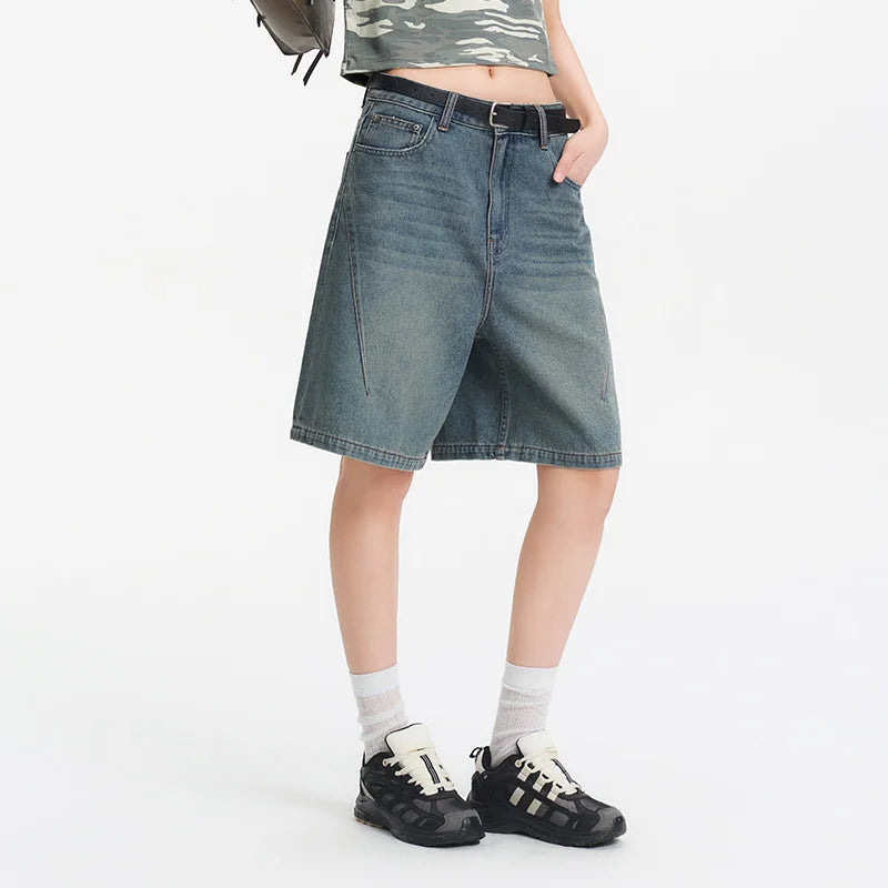 CoolTide™ – Loose Cooling Shorts (Vintage Slim 2025 Denim Design)