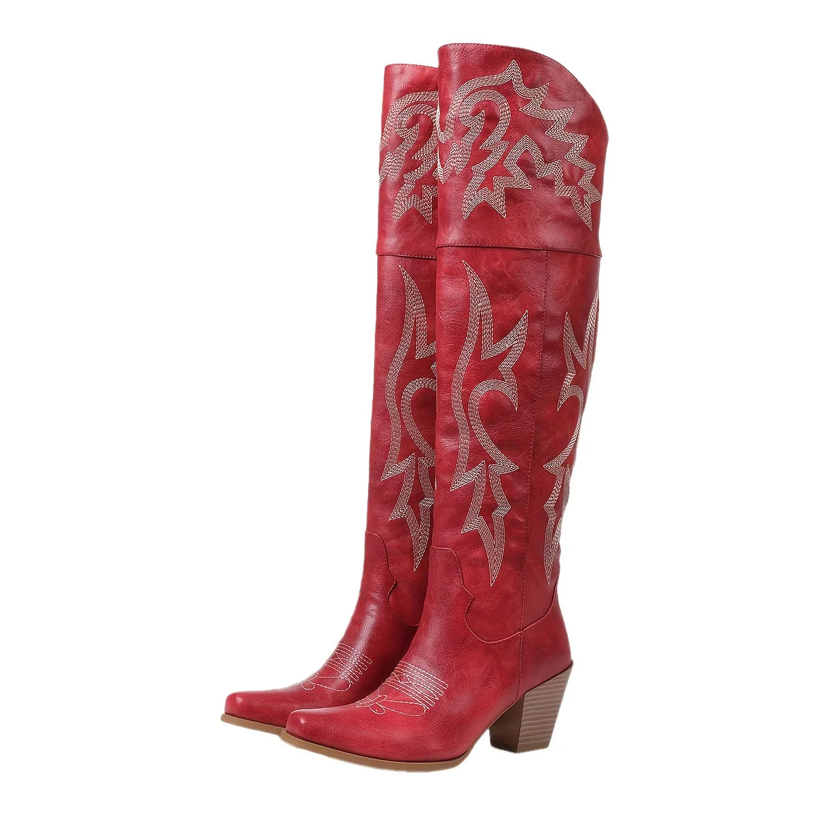 Over Knee Cowboy Boots