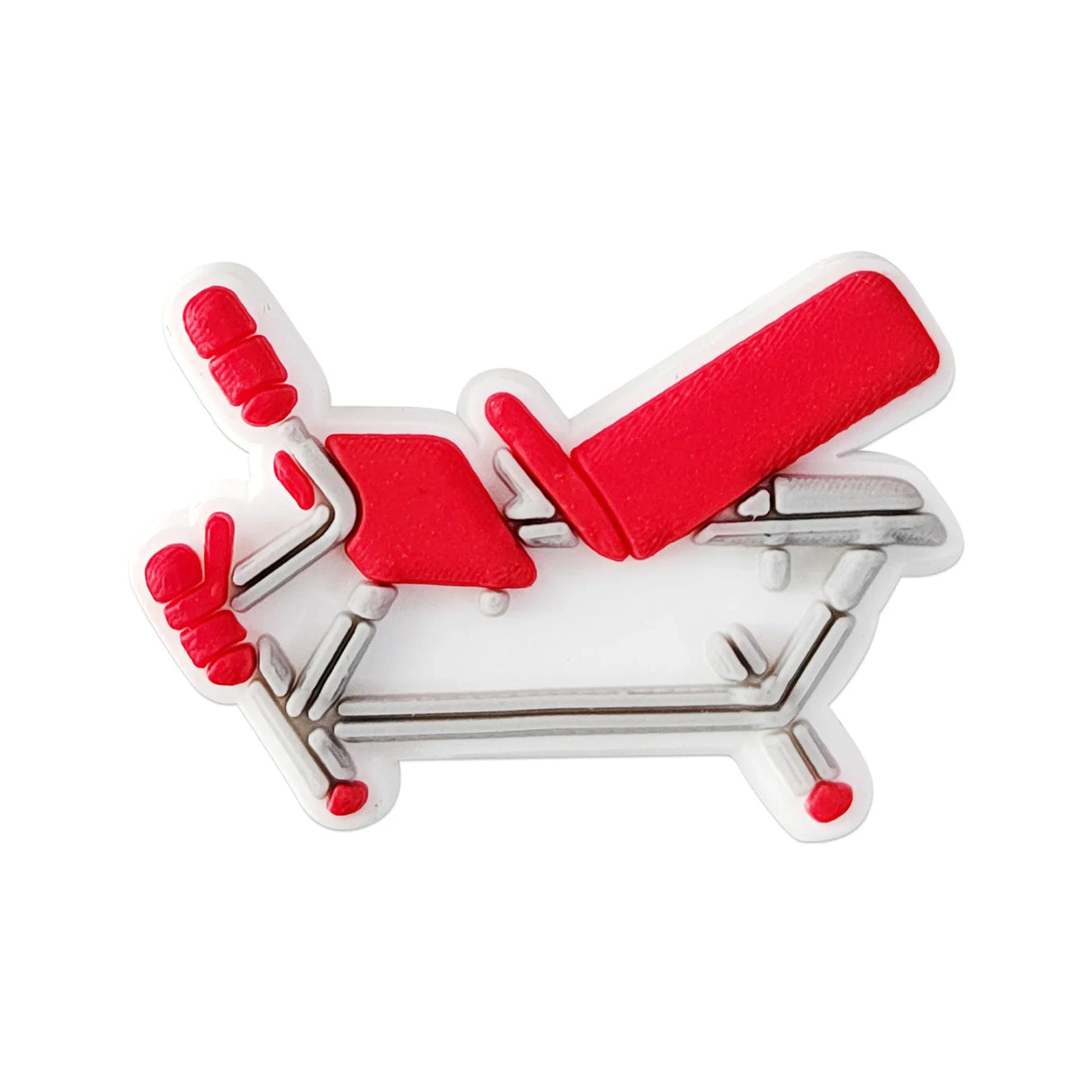 Women Bodybuilding Shoe Charms Fun Set