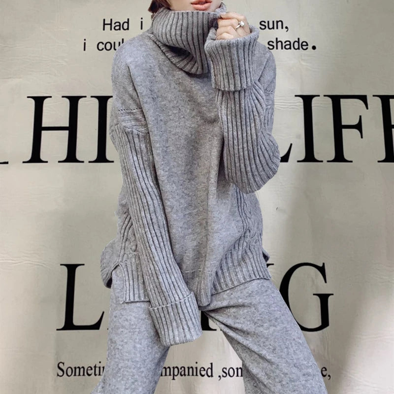 Women's Knit Sweater Set